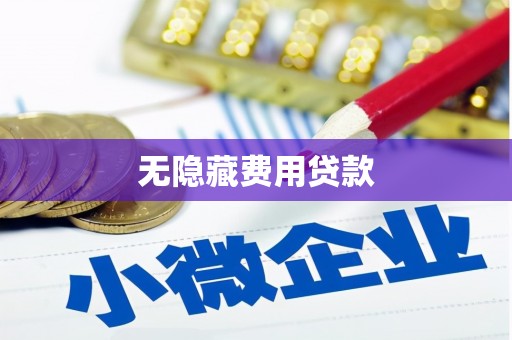 鸟松无隐藏费用贷款