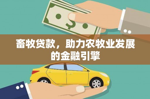 鸟松畜牧贷款，助力农牧业发展的金融引擎