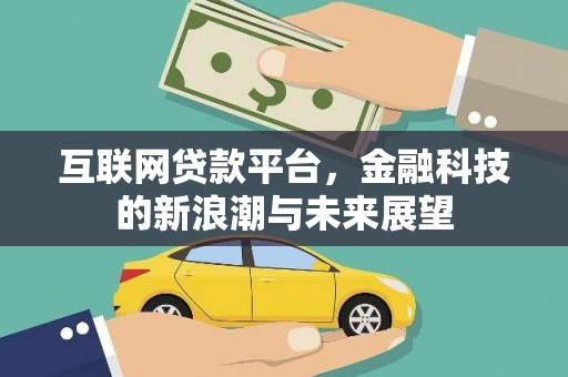鸟松互联网贷款平台，金融科技的新浪潮与未来展望