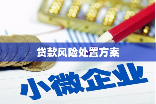 鸟松贷款风险处置方案